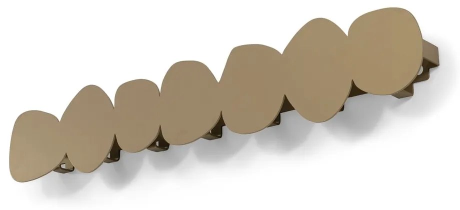 Béžový kovový nástenný vešiak 80 cm Tumulo – Spinder Design