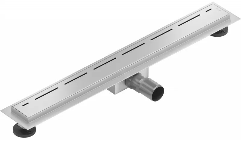 Mexen Flat nerezový sprchový žľab 60 cm vzor M03, 1022060-15