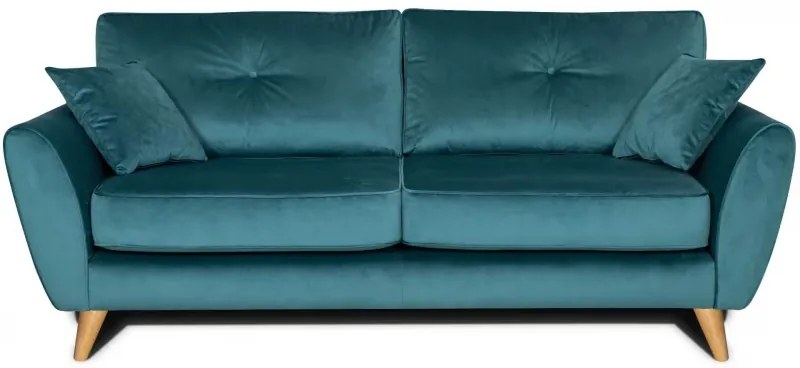 Pohovka ISLA 3P, zelená (velvet - GREEN)