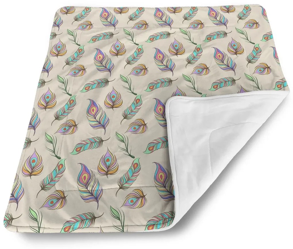 Sablio Deka pre bábätko Pávie pierka - 90x120 cm