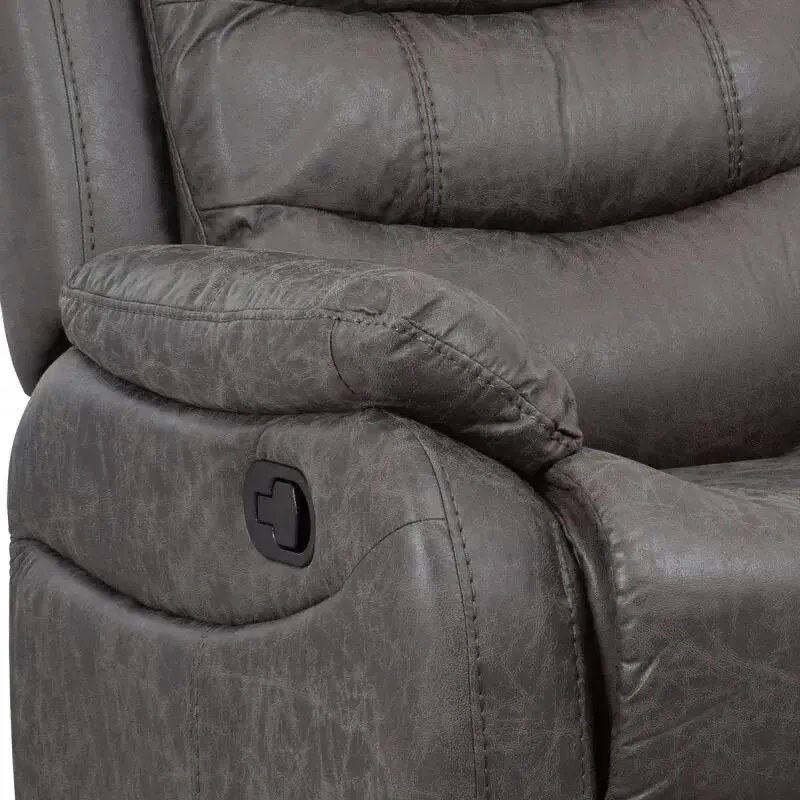 TV-4086 GREY,  Elegantné kreslo v šedej látke