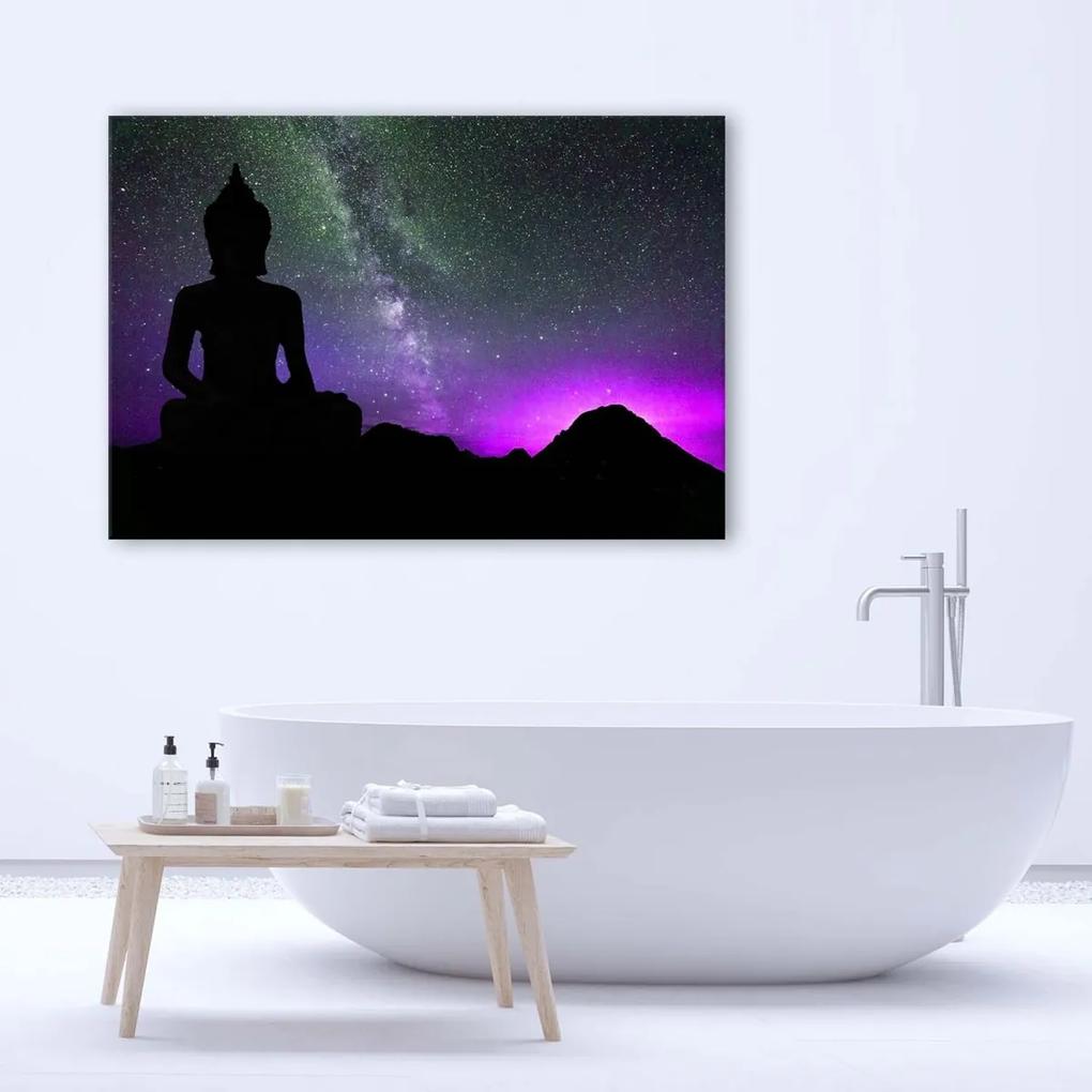 Obraz na plátně Buddha Aurora - 100x70 cm