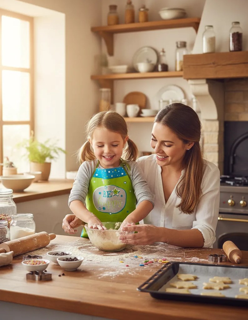 Zástera detská, Be Happy, zelená