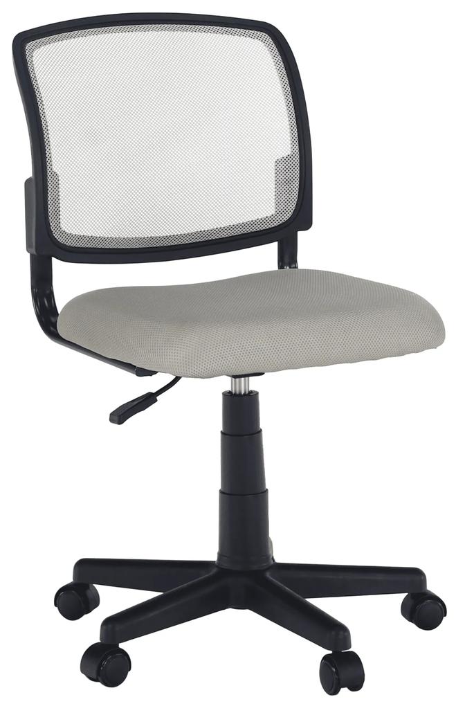 Kondela Otočná stolička, sivá/čierna, RAMIZA 69964
