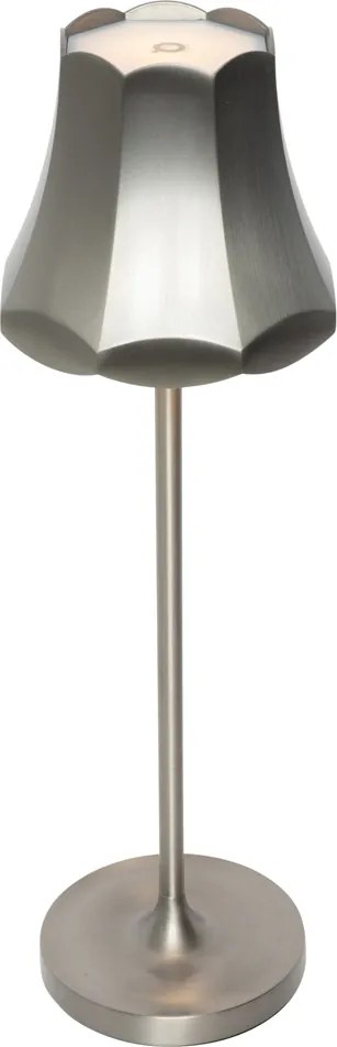 Retro stolná lampa guľatá nabíjateľná IP44 - Granny