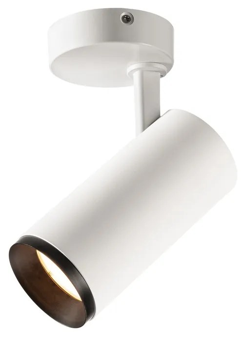 Stropné svietidlo SLV NUMINOS® SPOT DALI M vnitřní LED přisazené stropné svietidlo biela/čierna 3000 K 24° 1004494