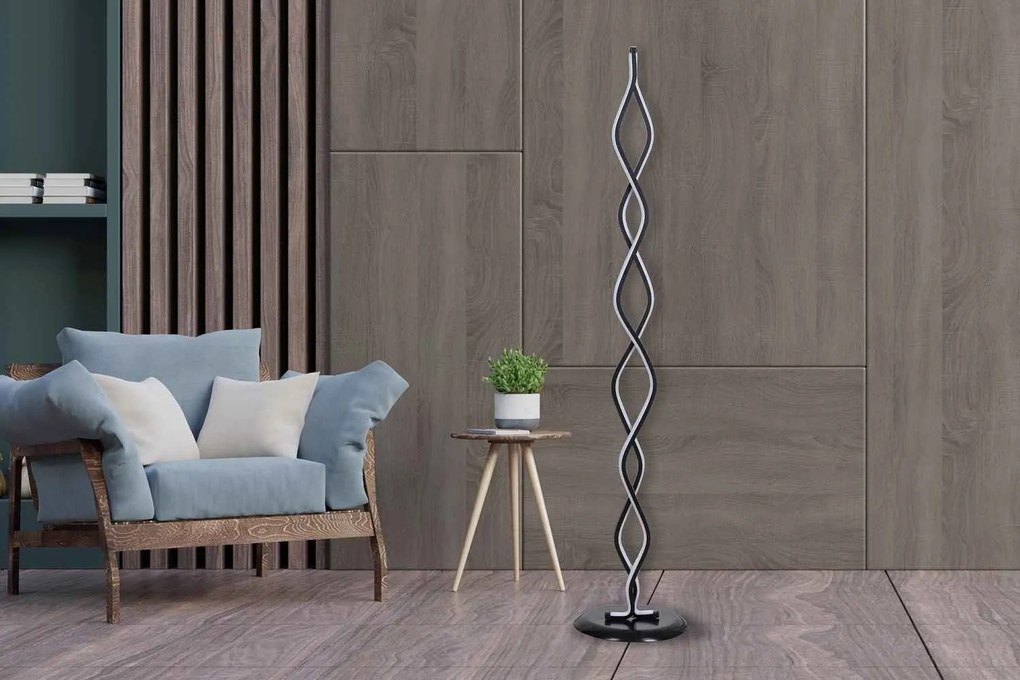 Dizajnová stojanová lampa Tamera 120 cm viacfarebná