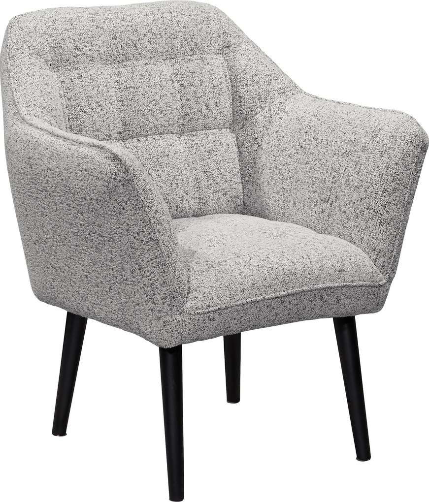 XXXLutz KRESLO, textil, svetlosivá MID.YOU - Online Only obývacie izby - 002220048103