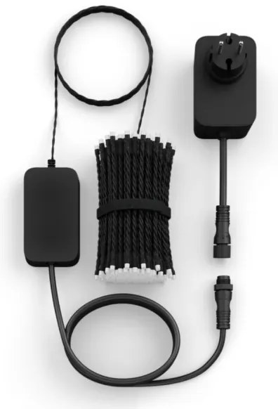 Philips-LED RGBW Stmievateľná vonkajšia reťaz HUE WACA 250xLED 24,4 m IP54