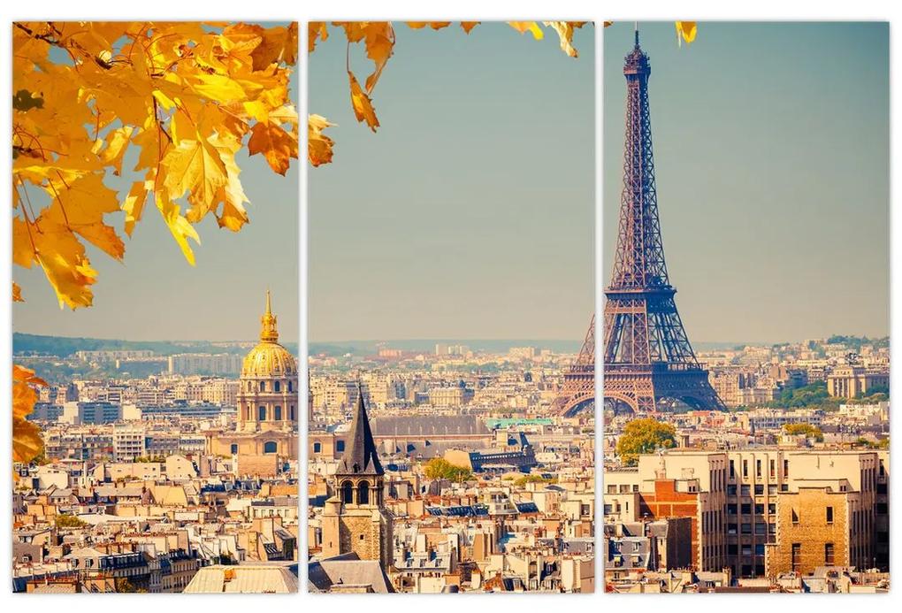 Moderný obraz Paríža - Eiffelova veža