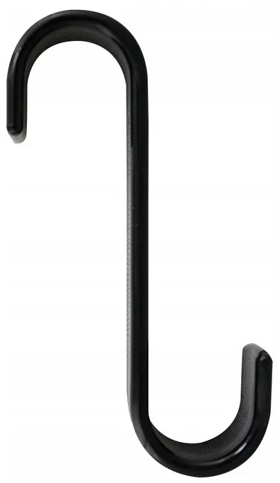 Goodhome Háčik na radiátor, čierny, plast LUPI