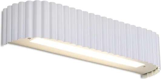 Brilagi - LED stmievateľné nástenné svietidlo FALCON MODERN LED/14W/230V 40 cm biele + diaľkový ovládač