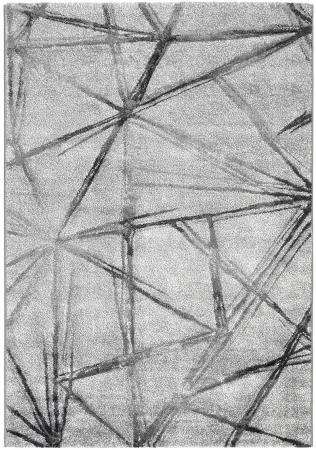 Koberce Breno Kusový koberec VEGAS HOME 22/GSG, sivá,120 x 170 cm