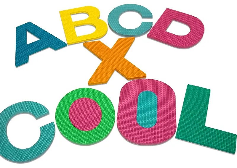 Penová podložka pre deti PUZZLE, 86 dielov, viacfarebná Spielwerk