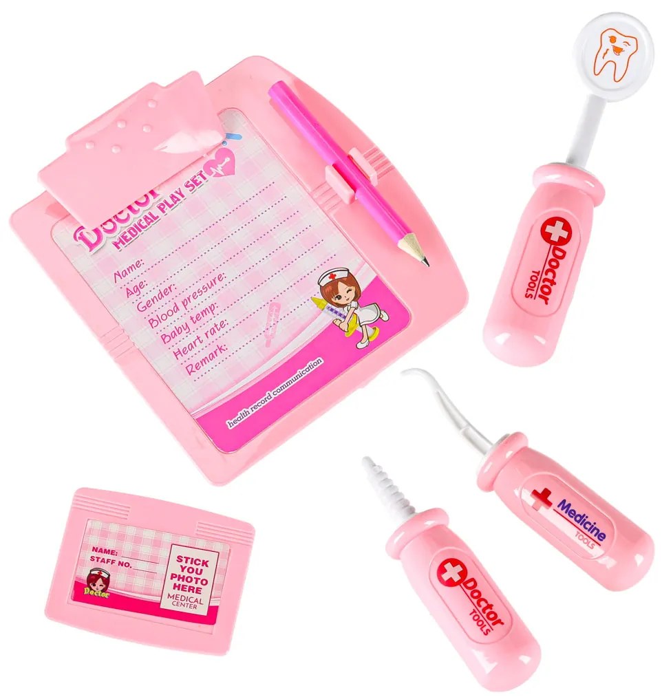 KIK Lekársky kufor sada malý lekár zvuk 35 prvkov