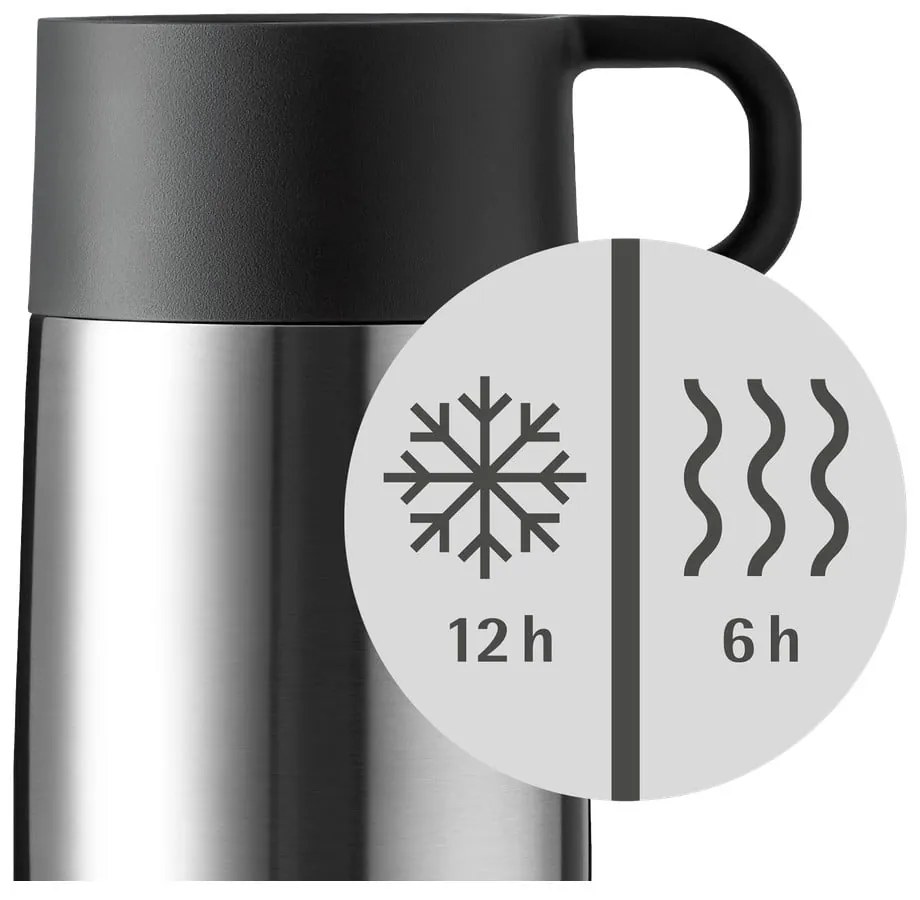 Termo hrnček v striebornej farbe Impulse – WMF