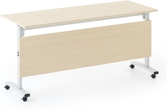 Stôl so sklopnou doskou TRAINING, 1600x400 mm, buk