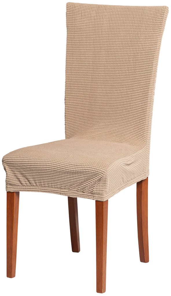 Poťah na stoličku elastický MENČESTER capuccino TiaHome