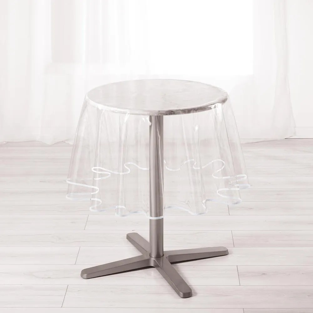 Umývateľný obrus z PVC ø 180 cm Garden – douceur d'intérieur