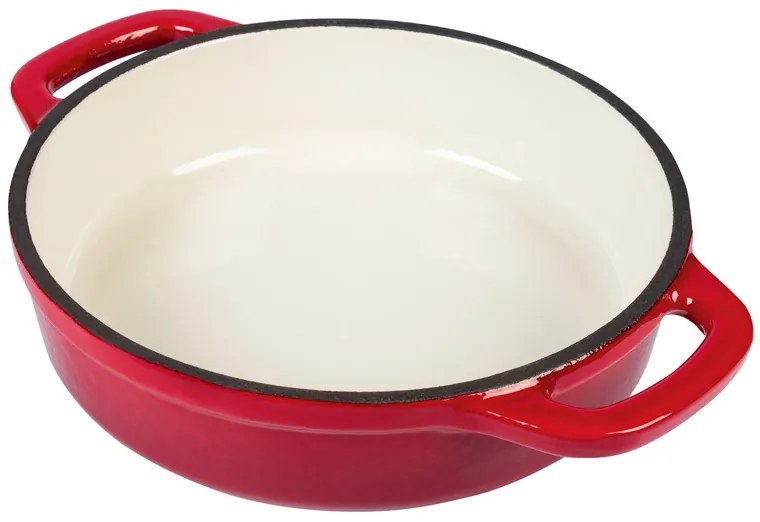 ERNESTO® Nákypová forma z liatiny, Ø 17 cm (červená) (100352928)