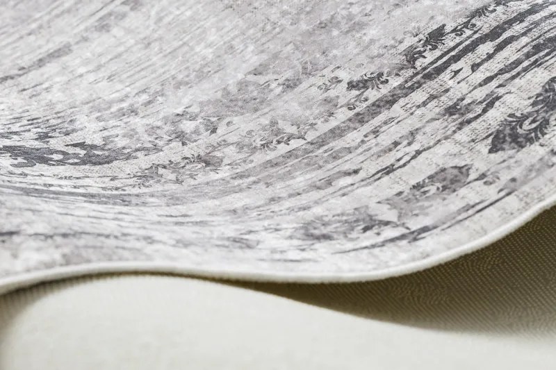 Dywany Łuszczów, Kusový koberec ANDRE Ornament 1187, 160x220, šedá, chodba / predsieň