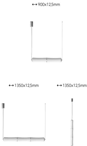 Immax NEO 07103L - LED Stmievateľný luster na lanku BAMBOOS LED/45W/230V 135 cm Tuya+DO