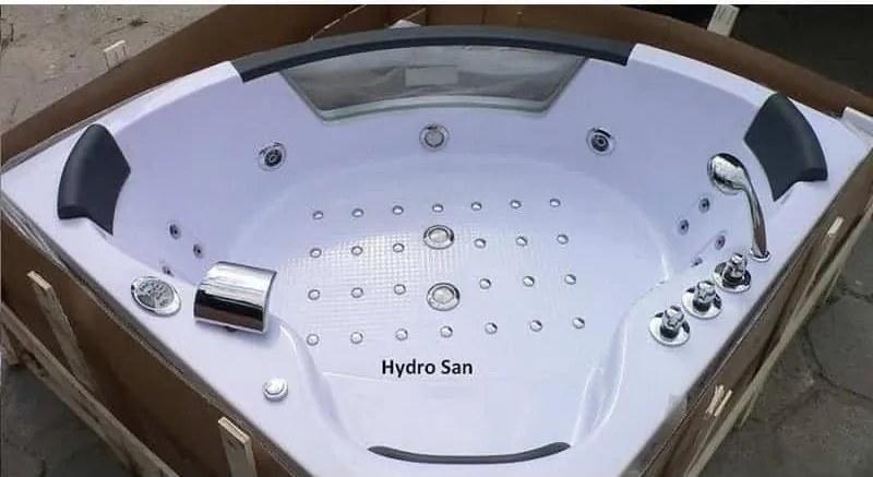 Terra Hydromasážna vírivá vaňa TIGA 604 152x152 bez ohrevu vody