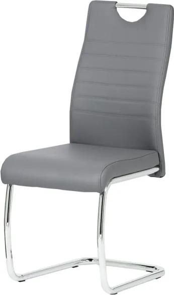 Sconto Jedálenská stolička BONNIE CAP sivá