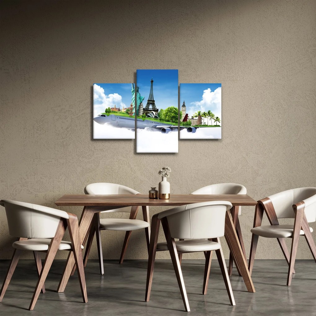 Obraz - Cesta okolo sveta (90x60 cm)