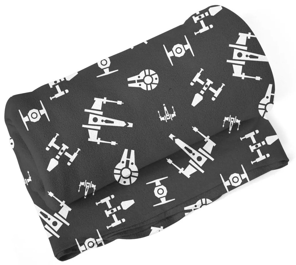 Sablio Deka Star Wars Vesmírne lode Pattern - 150x120 cm