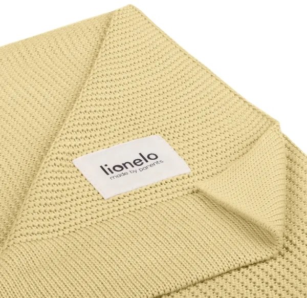 Lionelo - Bambusová deka BAMBOO BLANKET 75x100 cm citrónovo žltá