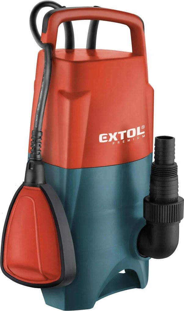 Čerpadlo ponorné kalové, 400W, max. 8000l/h, max. výtlak 10m