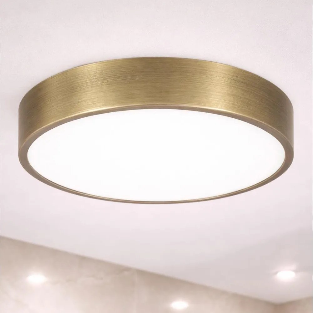 Brilagi - LED kúpeľňové stropné svietidlo POOL LED/36W/230V pr. 40 cm IP54 mosadz