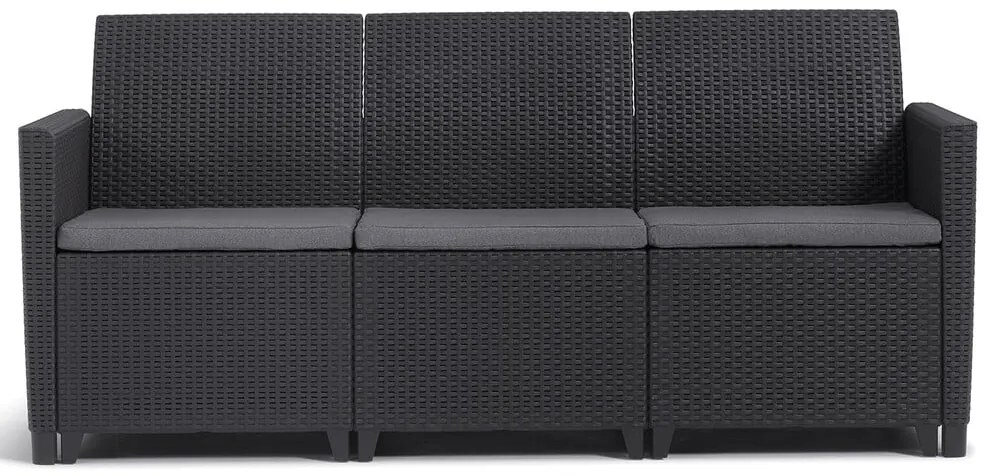 Sedačka MARIE 3 SEATERS SOFA, grafit