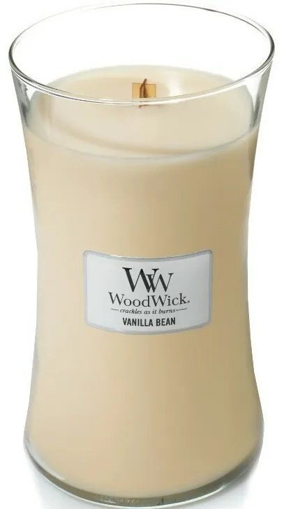 WoodWick vonná sviečka veľká váza Vanilkový struk,609 g