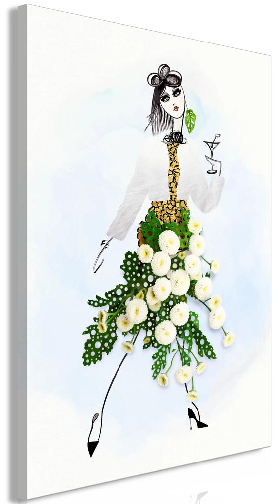 Artgeist Obraz - Herbal Girl (1 Part) Vertical Veľkosť: 80x120, Verzia: Premium Print