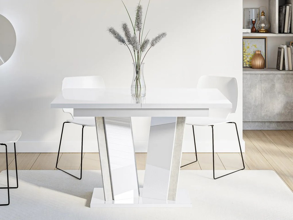 Rozkladací jedálenský stôl Lyliad II, Farby: artisan / čierna