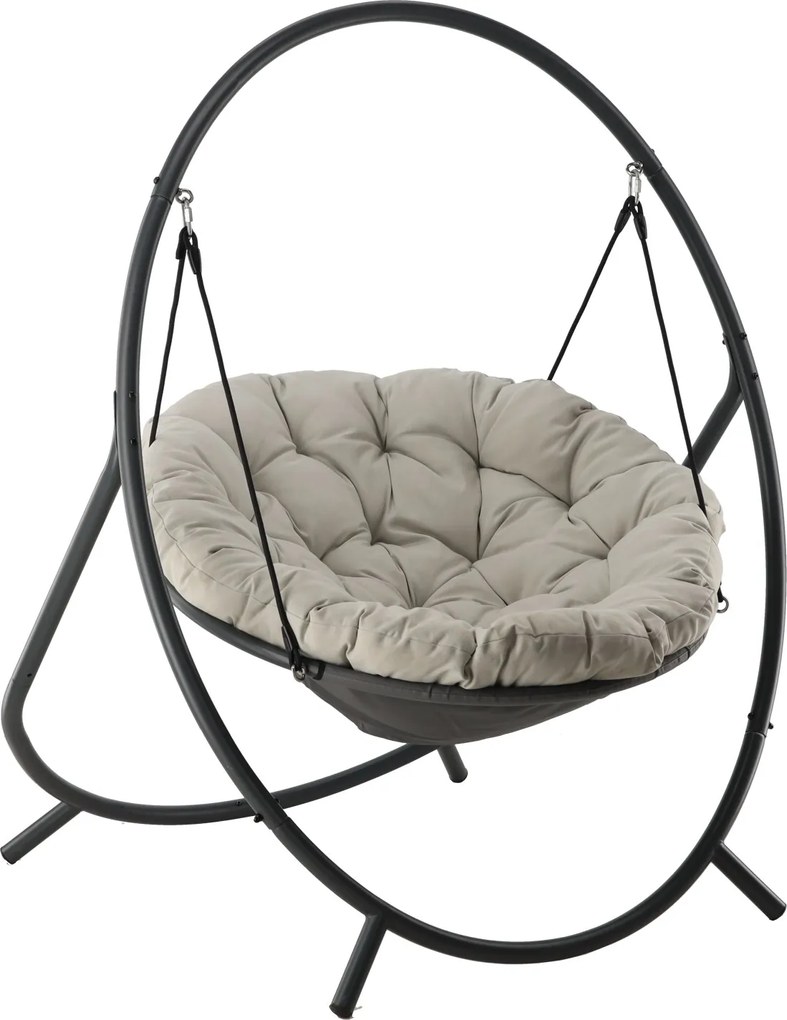 Závesné hojdacie kreslo RAMINA béžové