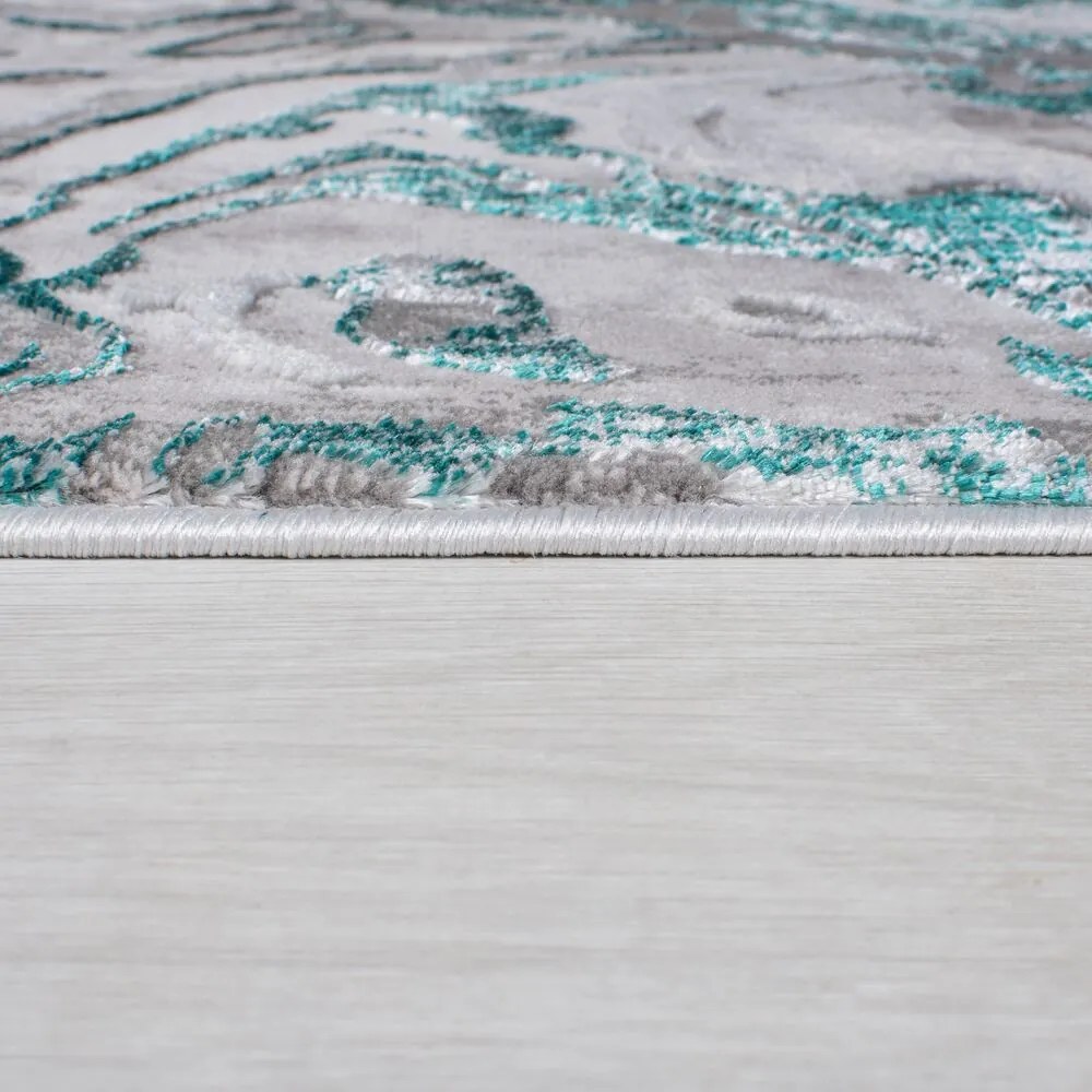 Flair Rugs koberce Kusový koberec Eris Marbled Emerald - 120x170 cm