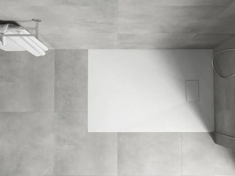Mexen Hugo obdĺžnikový sprchový kút SMC 130 x 80 cm, biely - 42108013