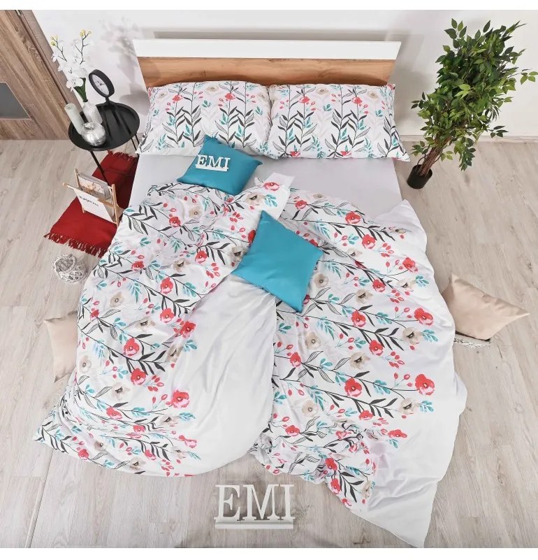 Obliečky bavlnené Nice EMI, Predĺžený set jednolôžko obsahuje 1x 140x220 + 1x 70x90