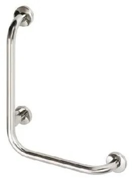 Oporné madlo 63x68 cm nerezové/strieborné