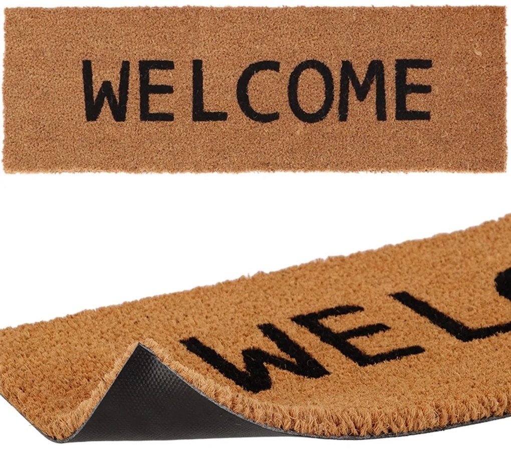 Vonkajšia rohožka Welcome, 75x25 cm
