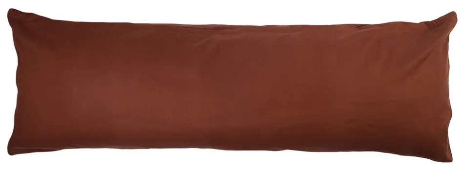 4Home obliečka na Relaxačny vankúš Náhradný manžel tmavo hnedá, 50 x 150 cm