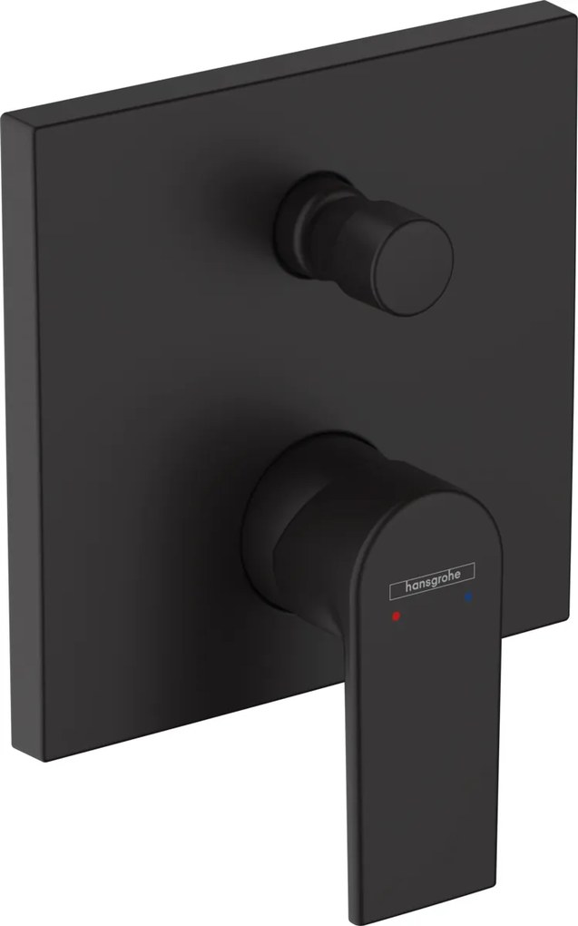 Hansgrohe Vernis Shape, vaňová batéria pod omietku, čierna matná, HAN-71468670