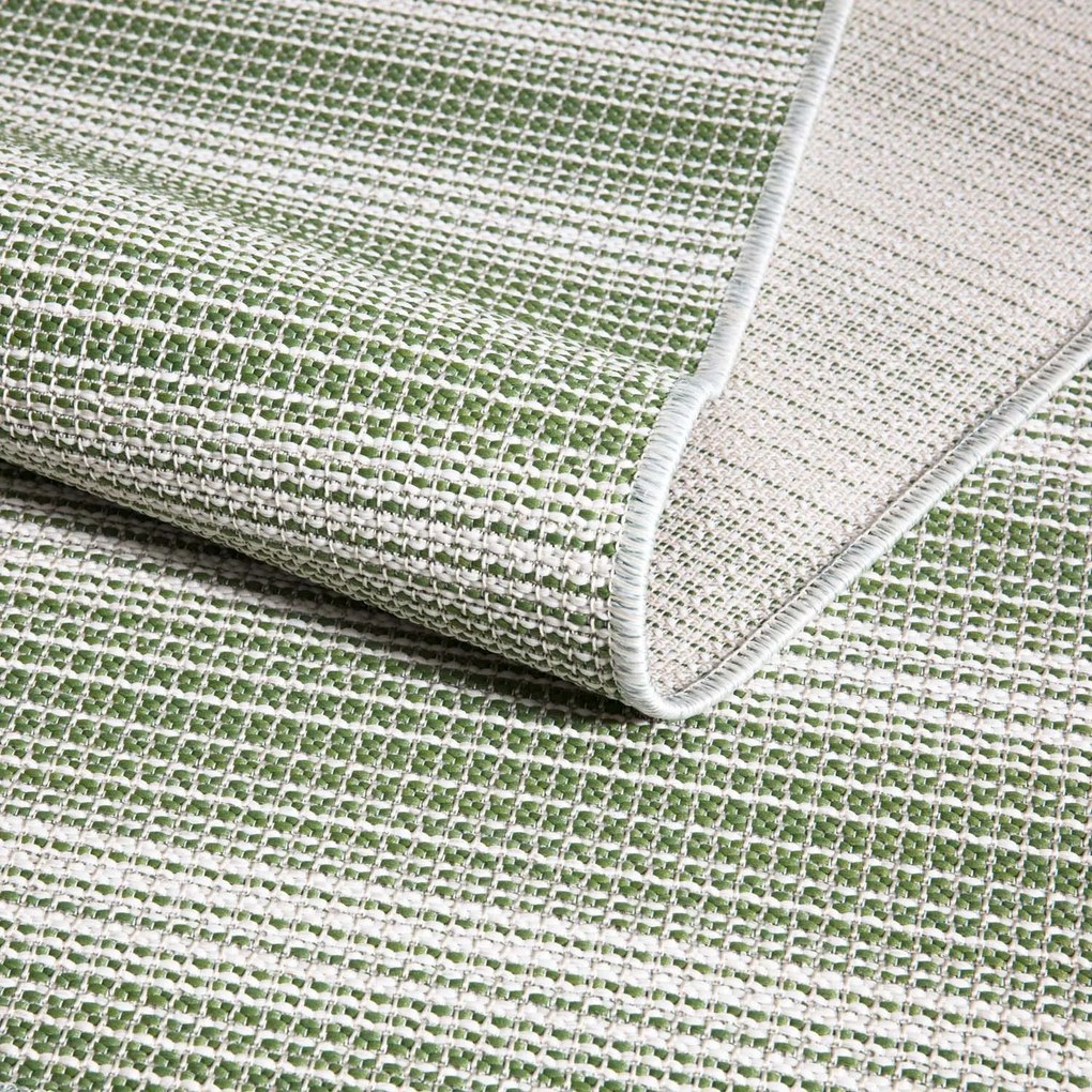 Dekorstudio Šnúrkový okrúhly koberec PALM 3471 - zelený Priemer koberca: 160cm