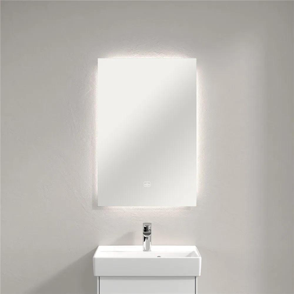 VILLEROY &amp; BOCH More To See Lite zrkadlo s LED osvetlením, 500 x 24 x 750 mm, A4595000