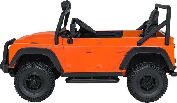 Elektrické autíčko Land Rover Defender 110 SVX oranžové