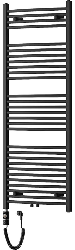 Mexen Ares, elektrické vykurovacie teleso 1500x600 mm + vykurovacia tyč 900 W, čierna, W102-1500-600-2900-70