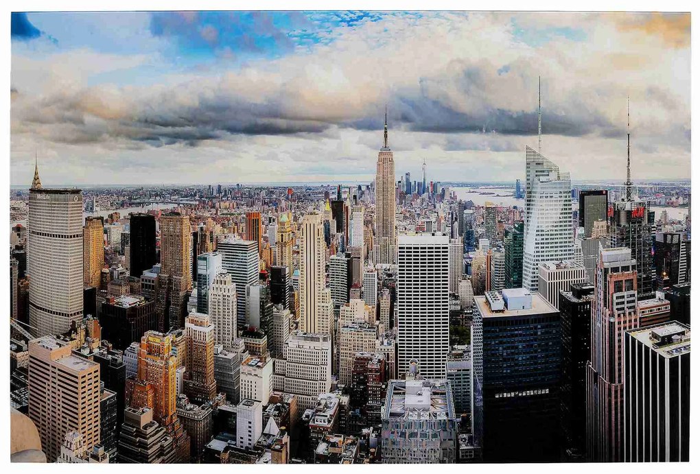 City View sklenený obraz viacfarebný 150x100 cm